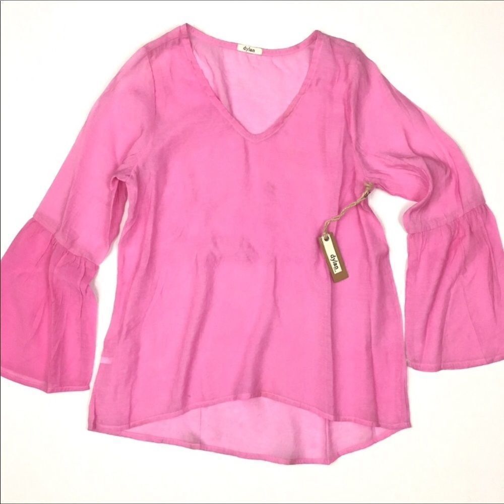 𝅺DYLAN BY TRUE GRIT PINK TOP